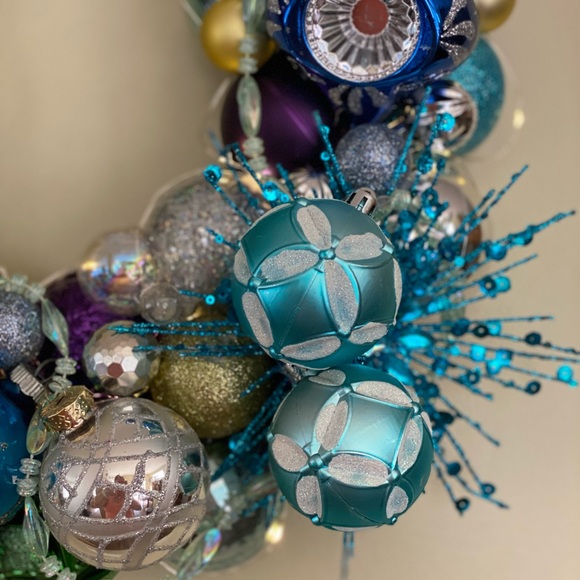 Disney Villain Ursula Ornament Wreath Day of Dead - Picture 6 of 13